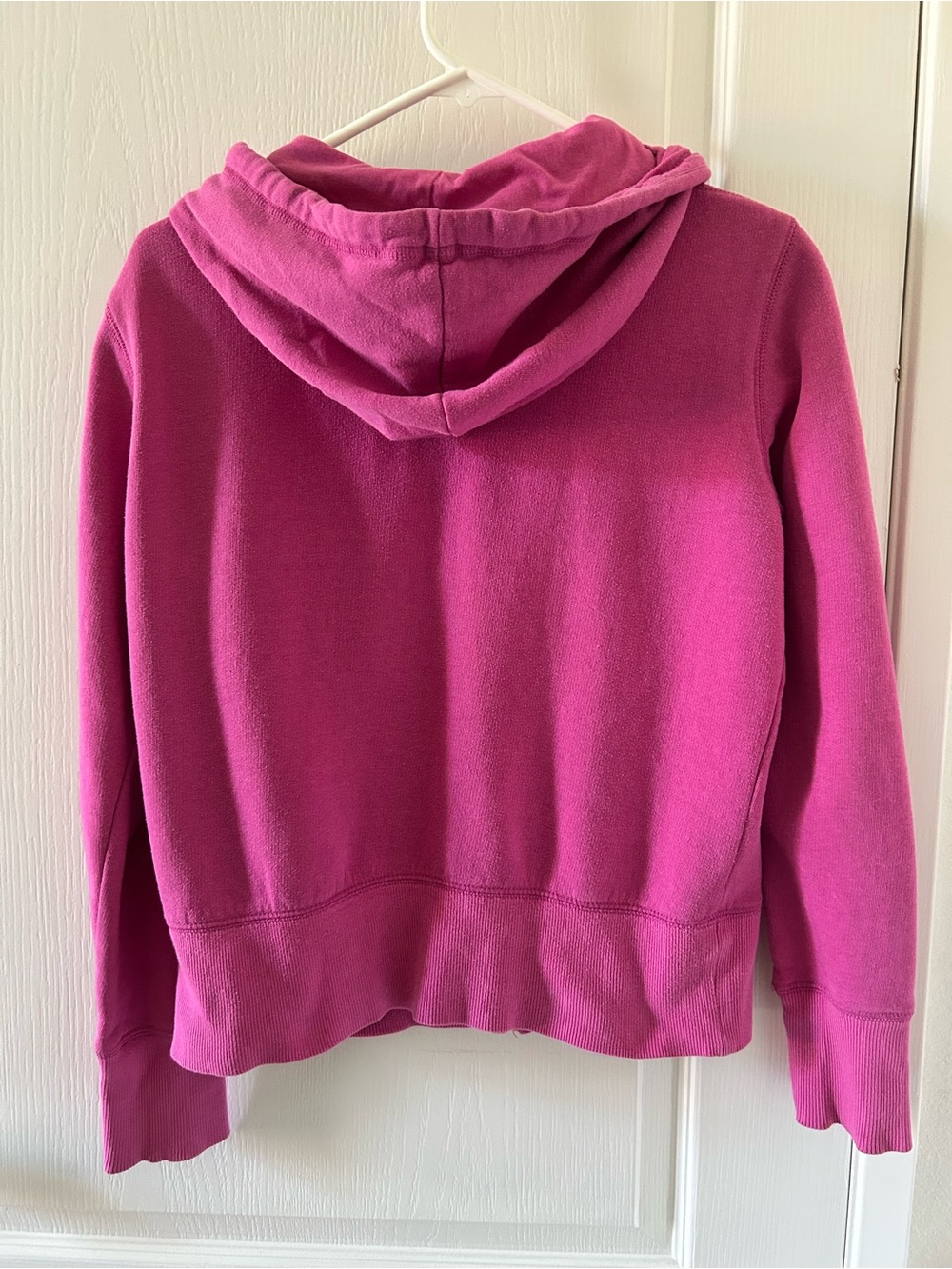 LFL 1982 Pink Cropped Zip Front Hoodie Size Medium - Picture 3 of 4